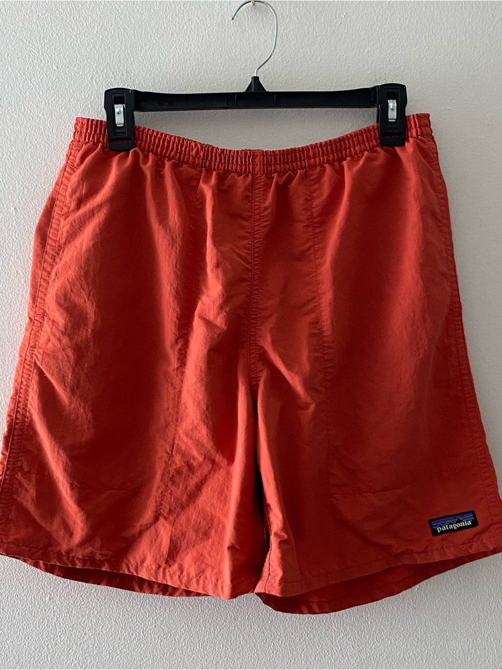 Patagonia  Men’s Shells NetPlus Orange Board Swim Shorts